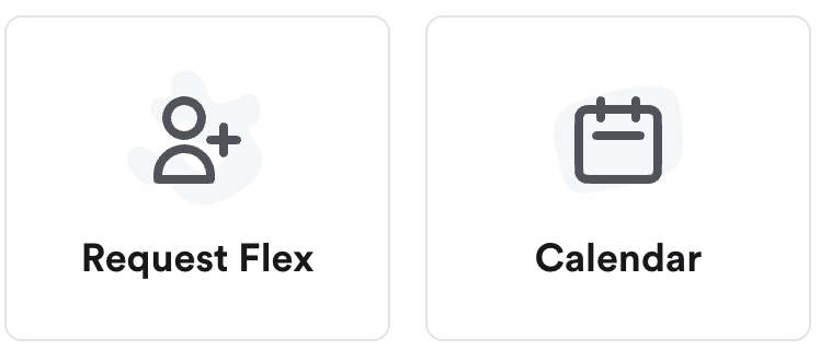 Request Flex / Calendar